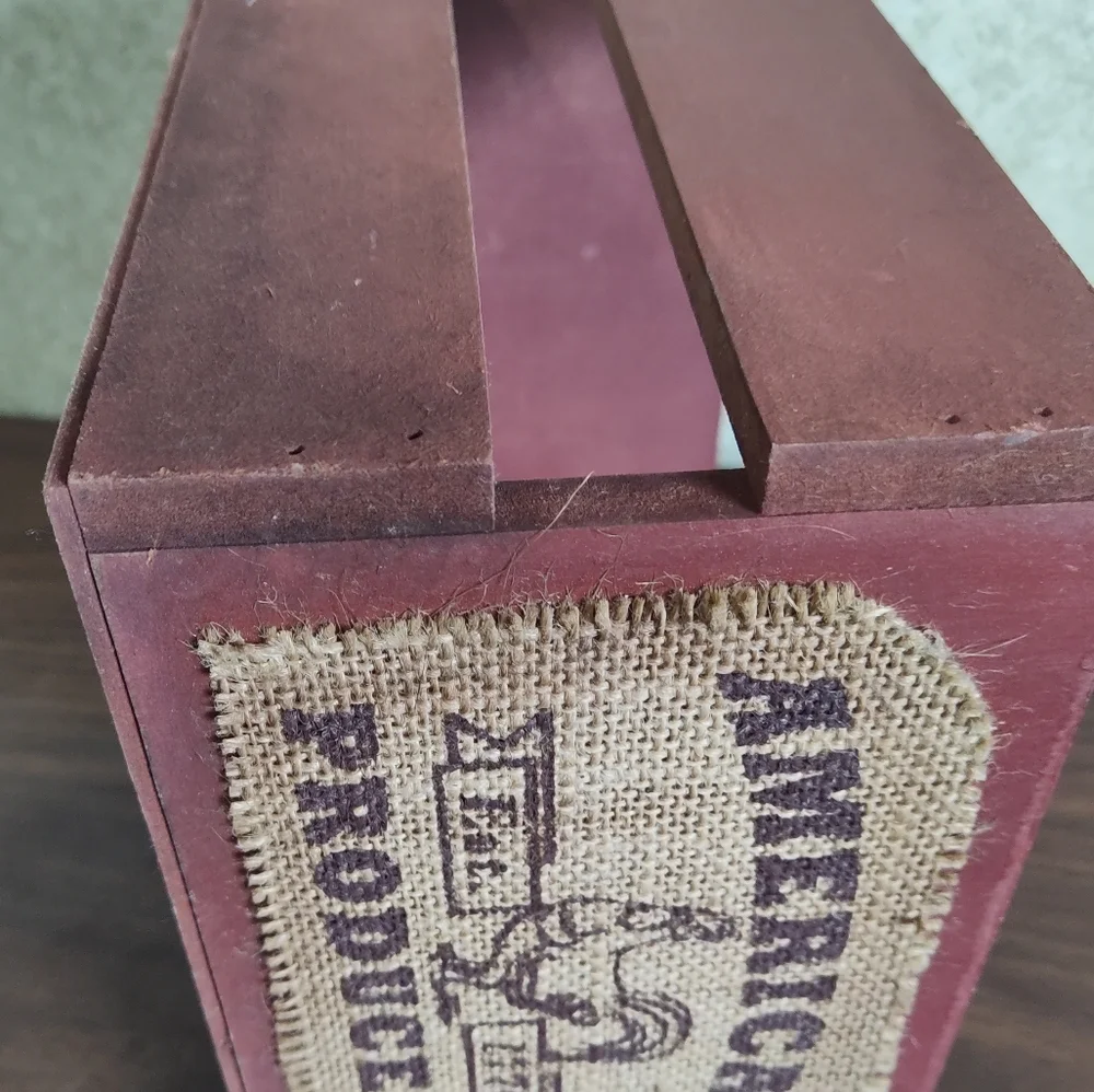 Wooden Farmhouse Chicken Crate Decor American Produce Co